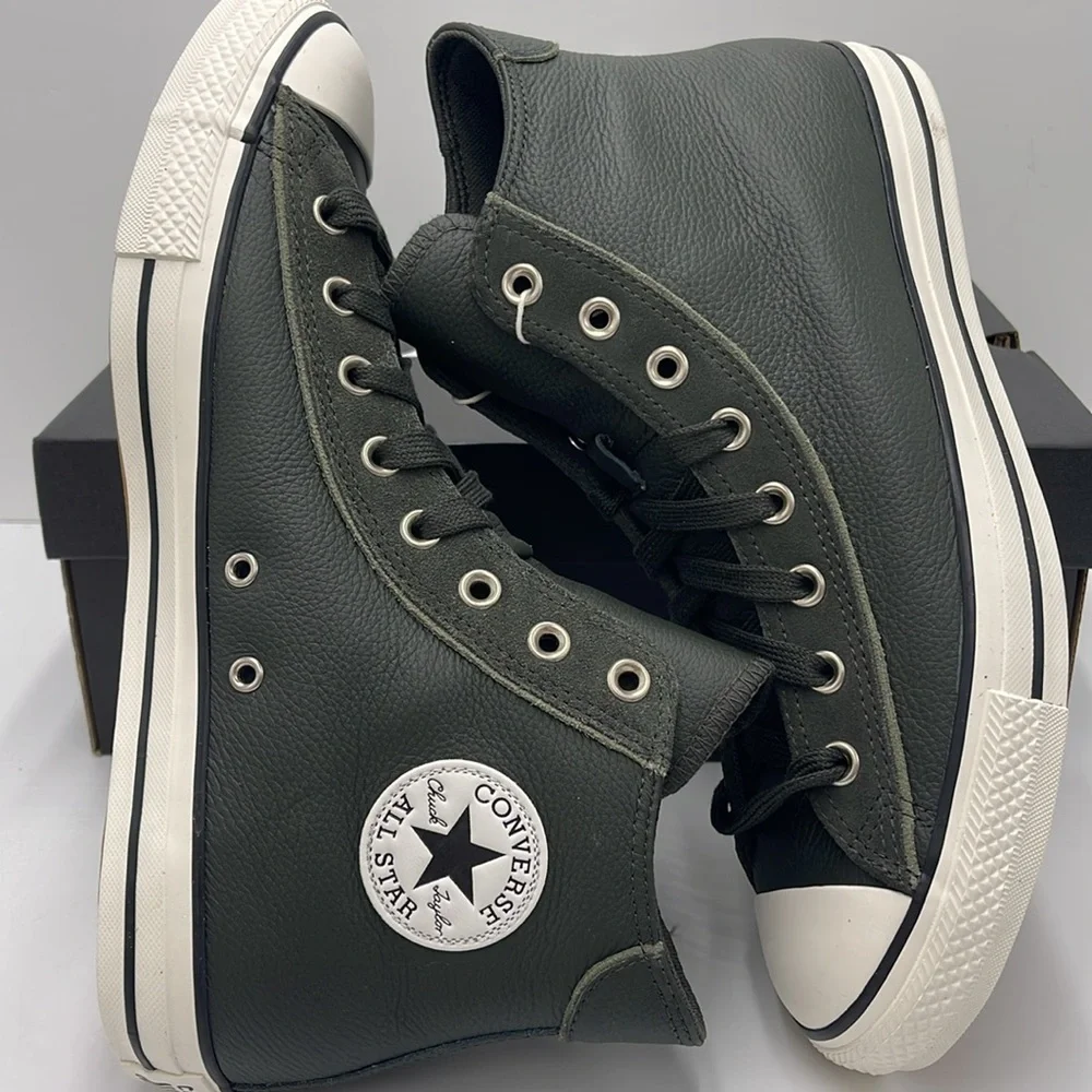Converse Men's High-Top Sneakers A14810C
CTAS WIDE HI
DENSE CANOPY/EGRET/BLACK - Picture 11 of 16